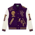 Denim Tears Grandmaster Varsity Jacket "Purple"