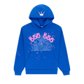 Sp5der Angel Number Hoodie "Blue"