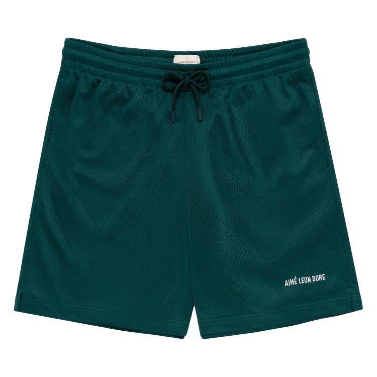 Aimé Leon Dore Logo Gym Short "Botanical Green"