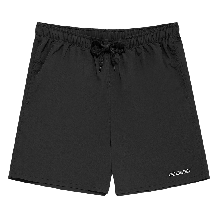 Aimé Leon Dore Core Nylon Short "Jet Black"