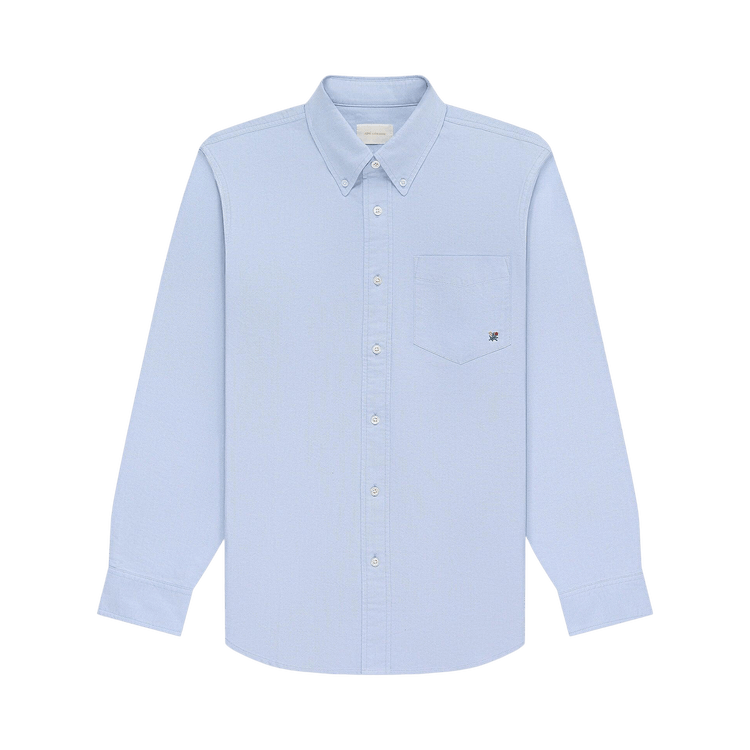 Aimé Leon Dore Crest Oxford Shirt "Oxford Blue"