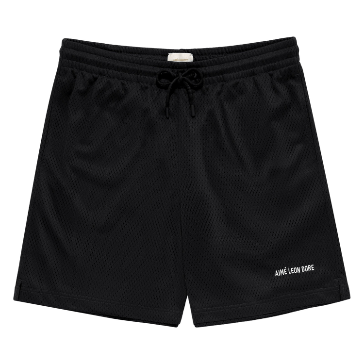 Aimé Leon Dore Logo Gym Short "Jet Black"