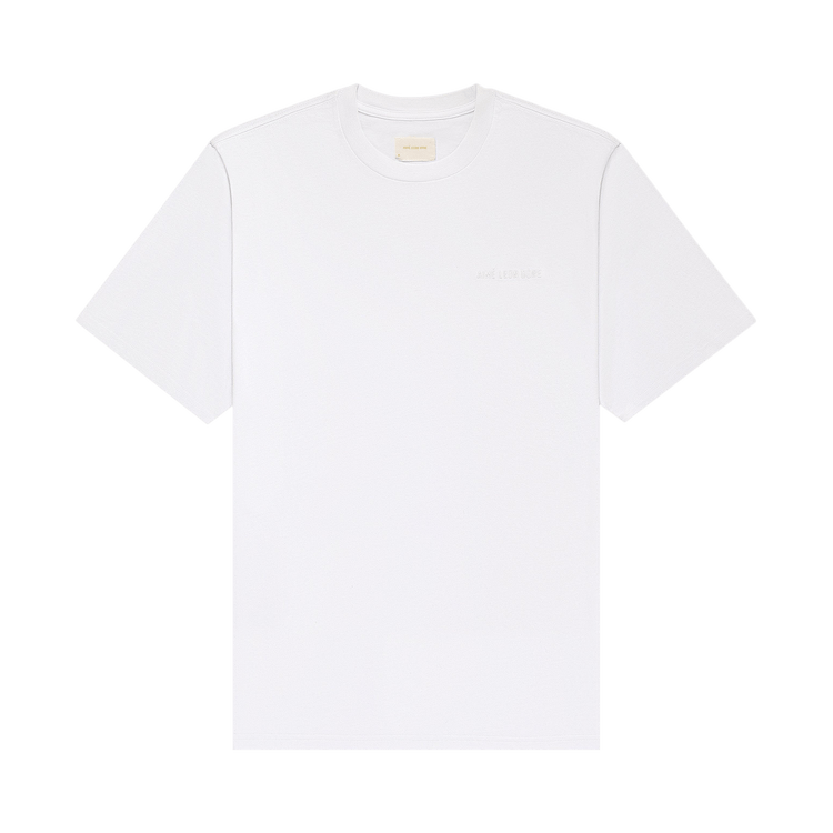 Aimé Leon Dore Tonal Logo Tee "Bright White"