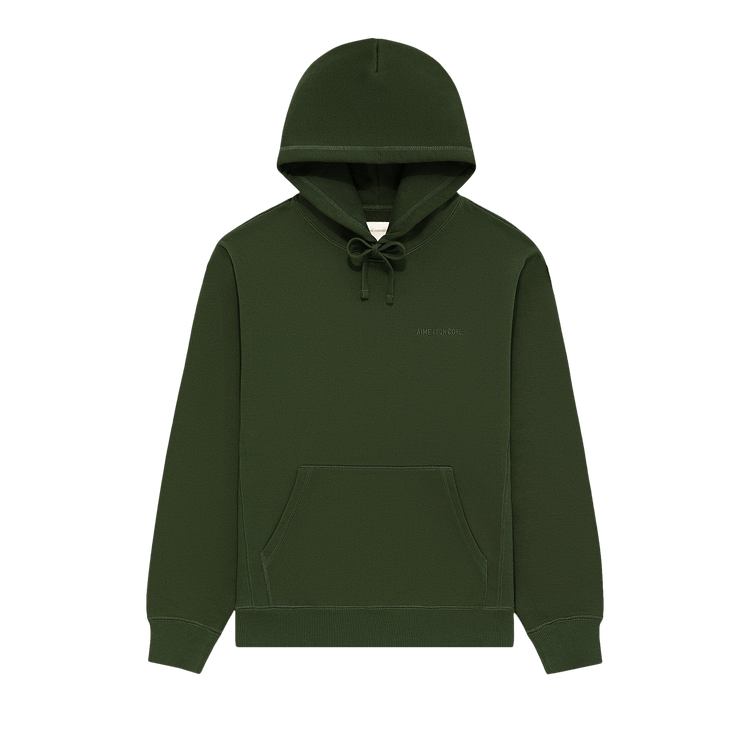 Aimé Leon Dore Tonal Logo Hoodie "Kombu Green"