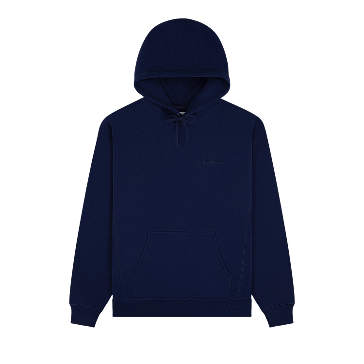 Aimé Leon Dore Tonal Logo Hoodie "Evening Blue"