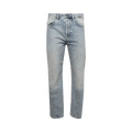 Lanvin Logo Patch Straight Jeans "Light Blue"