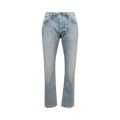 Lanvin Straight Leg Jeans "Light Blue"