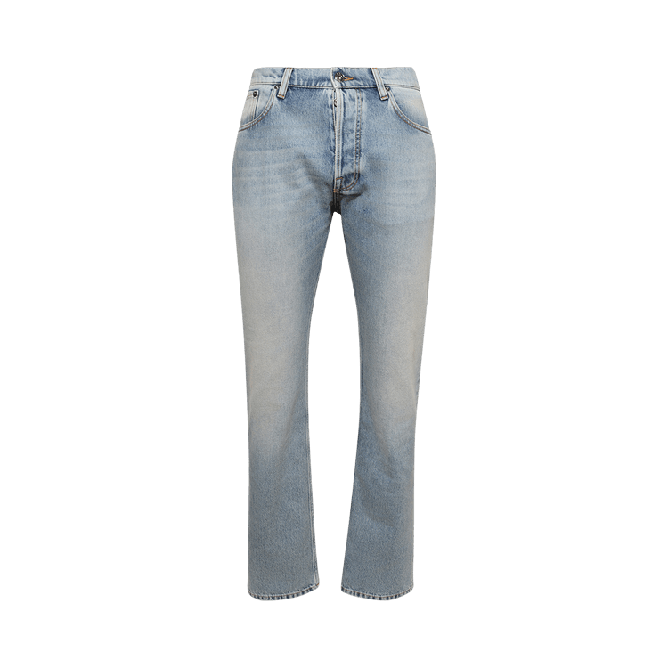 Lanvin Straight Leg Jeans "Light Blue"