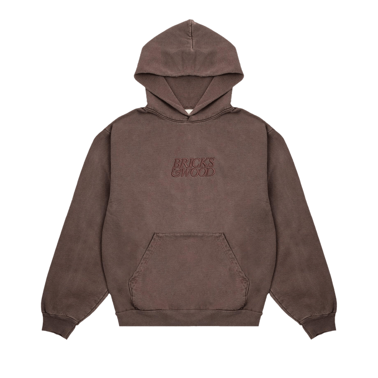 Bricks & Wood Core Logo Hoodie "Clove"