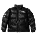 Supreme x The North Face Leather Nuptse Jacket "Black"