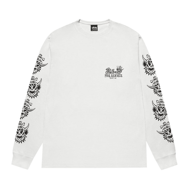 Stussy Witch Doctor Long-Sleeve Tee Pigment Dyed "Natural"