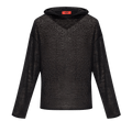 424 Mesh Hoodie "Black"