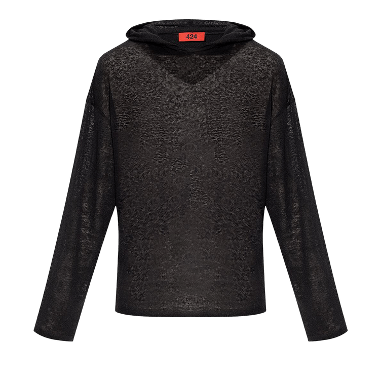424 Mesh Hoodie "Black"