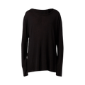 424 Semi Transparent Long-Sleeve Shirt "Black"