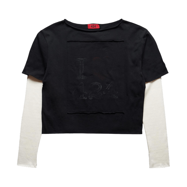 424 Double Sleeve Tee "Black"