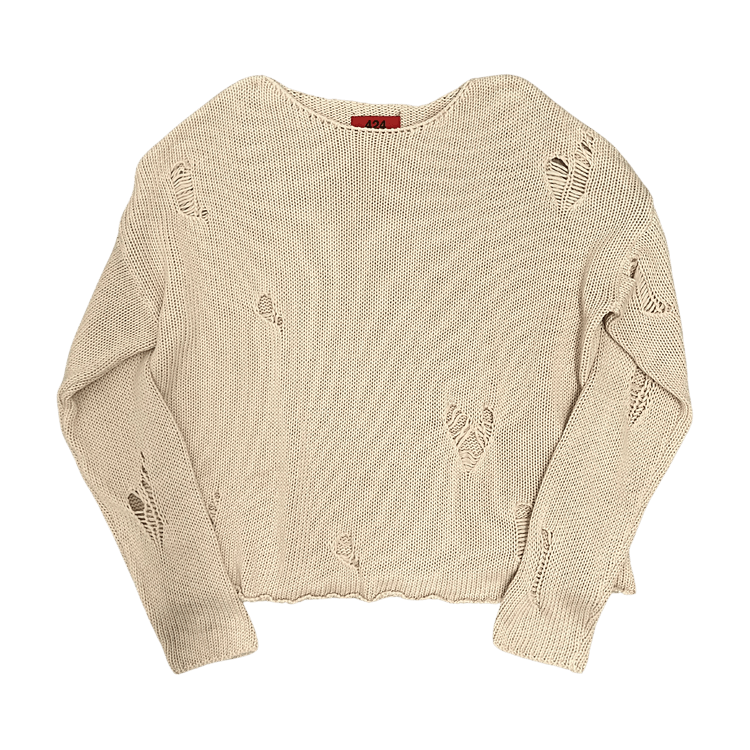 424 Crewneck Sweatshirt "Beige"