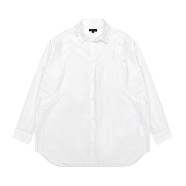 Comme des Garçons Homme Plus Cutout Shirt "White"