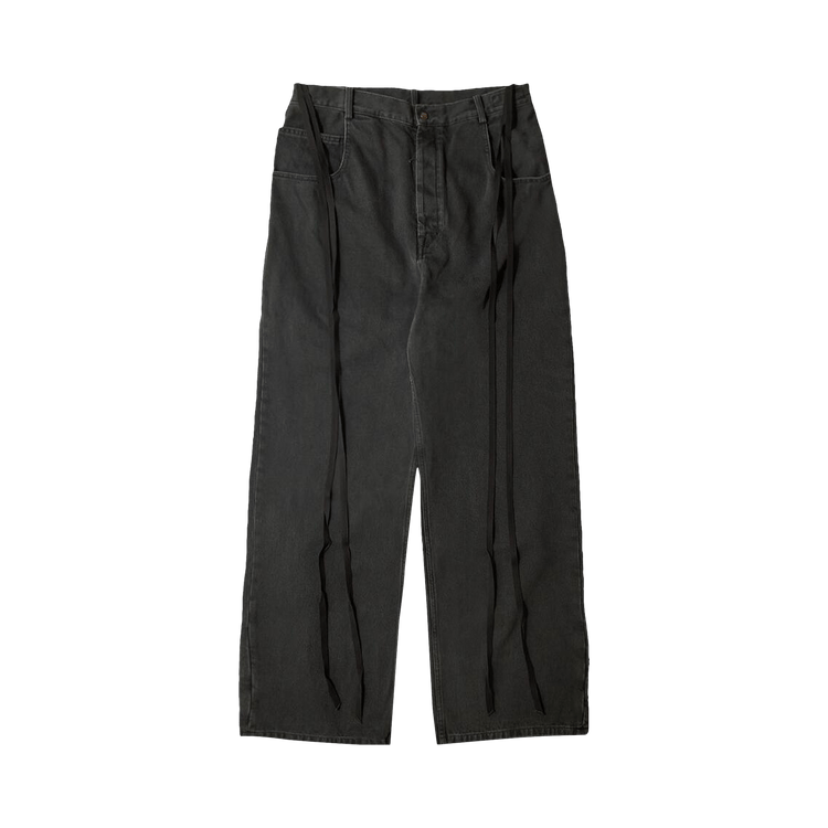 Ann Demeulemeester Olan 5-Pockets High Comfort Trousers "Grey"