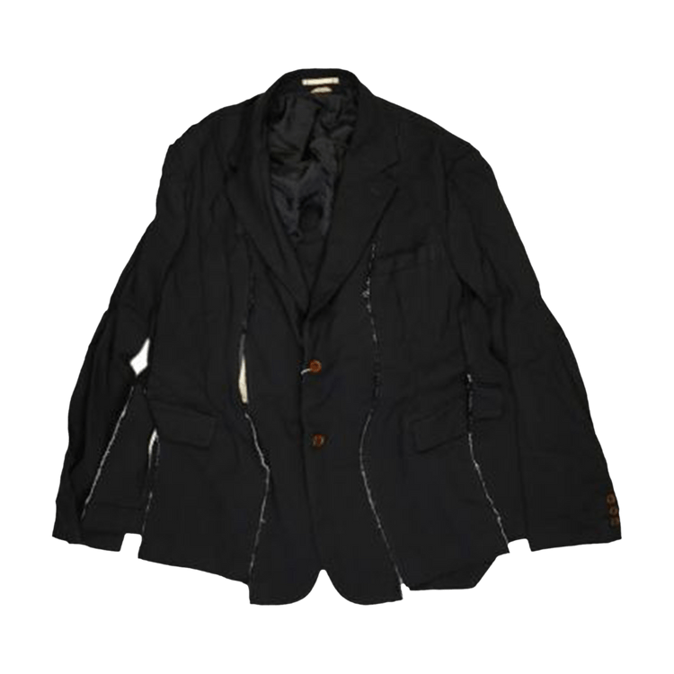 Comme des Garçons Homme Plus Armpit Seam Ripped Blazer "Black"