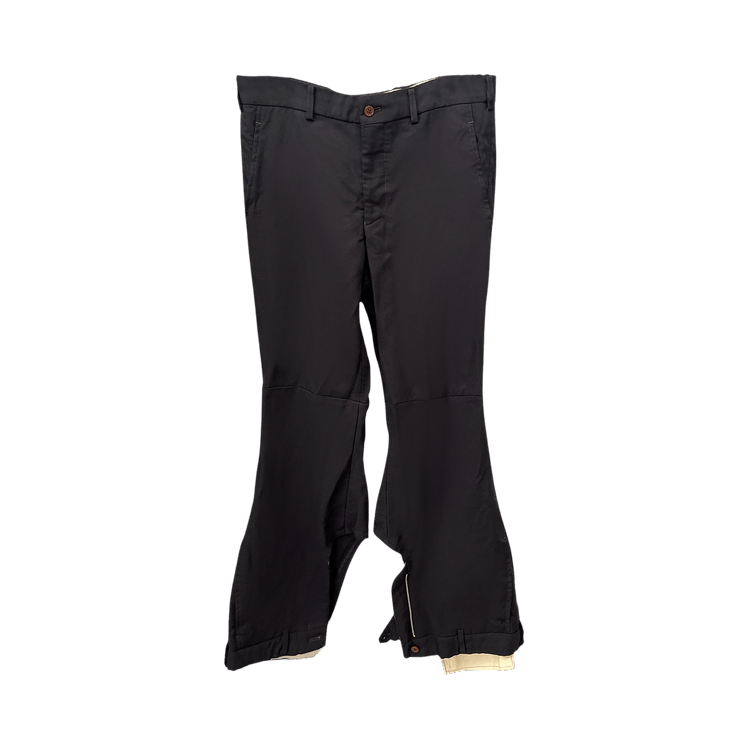 Comme des Garçons Homme Plus Upside Down Flare Trousers "Black"