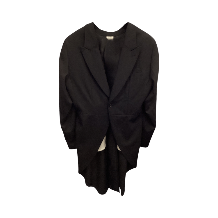 Comme des Garçons Homme Plus Reversed Blazer Dress "Black"