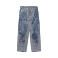 Diesel Distressed Loose Jeans "Blue"