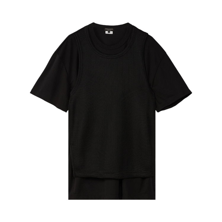 Comme des Garçons Homme Plus Layered Short-Sleeve T-Shirt "Black"