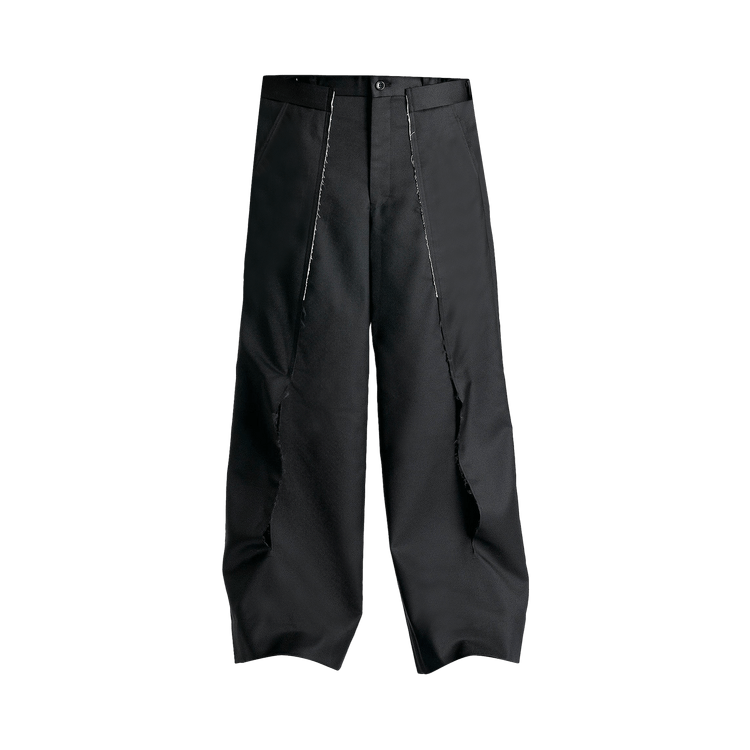 Comme des Garçons Homme Plus Deconstructed Relaxed Trousers "Black"