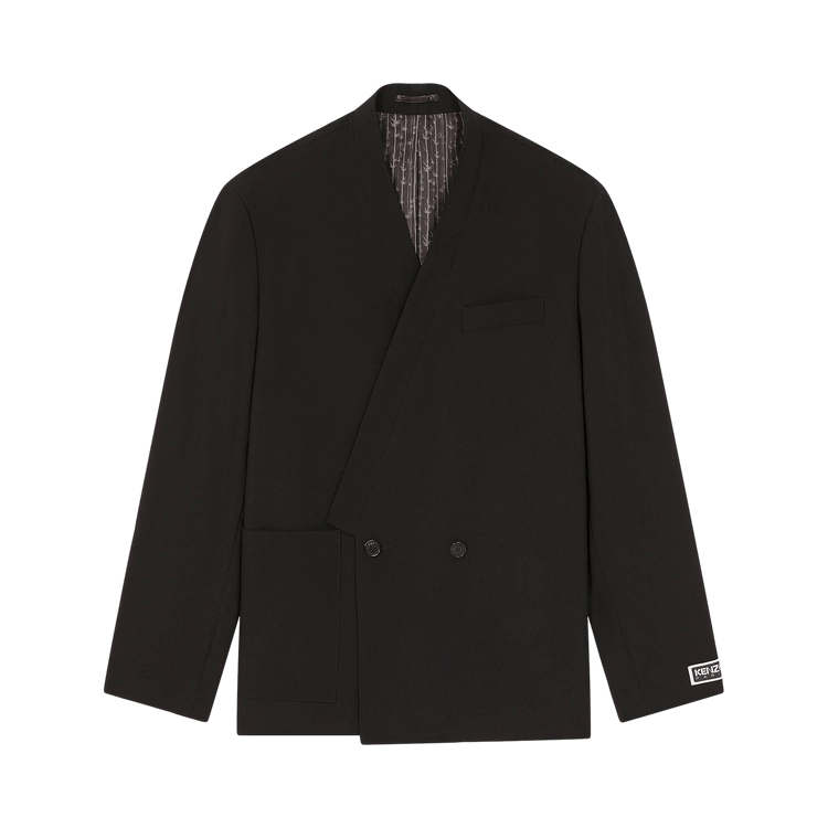 Kenzo Kimono Tailored Blazer Jacket "Black"