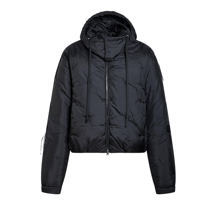 KUSIKOHC Flower Puffer Jacket "Black"