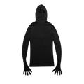 KUSIKOHC Mask Tight Light Long-Sleeve T-Shirt "Black"