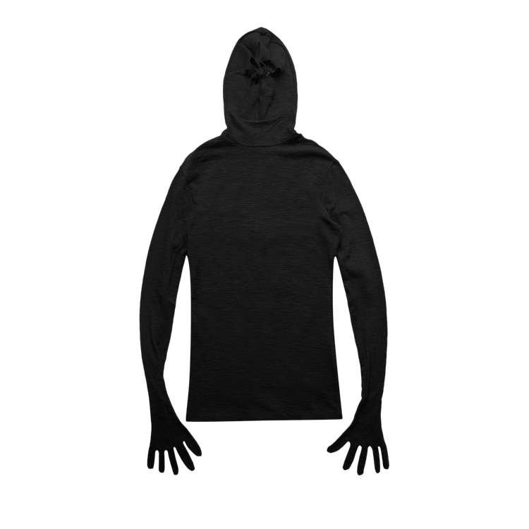 KUSIKOHC Mask Tight Light Long-Sleeve T-Shirt "Black"