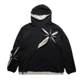 KUSIKOHC Origami Long Hoodie "Black"