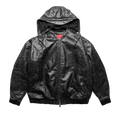 KUSIKOHC Leather Bomber Jacket "Black"
