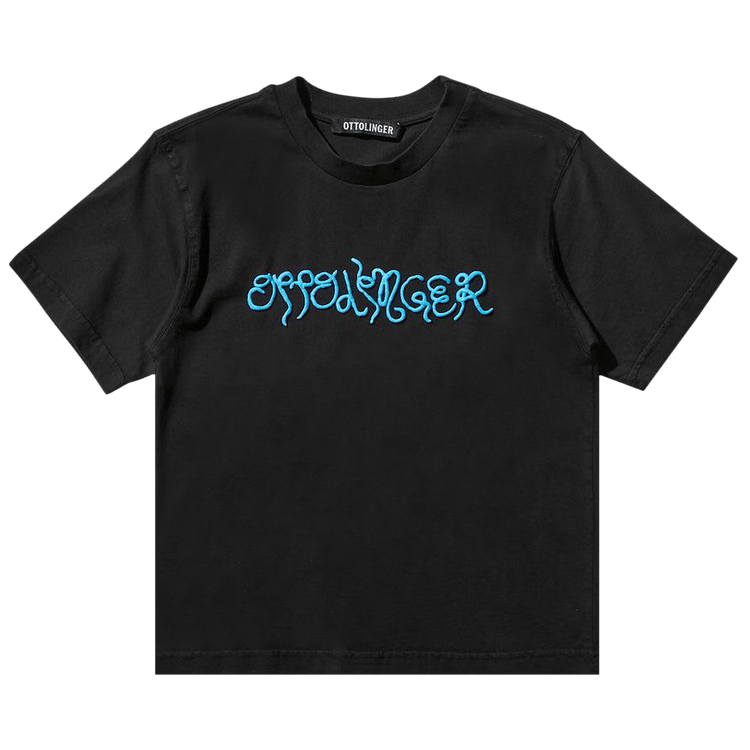 Ottolinger Fitted Puffy Logo T-Shirt "Black"