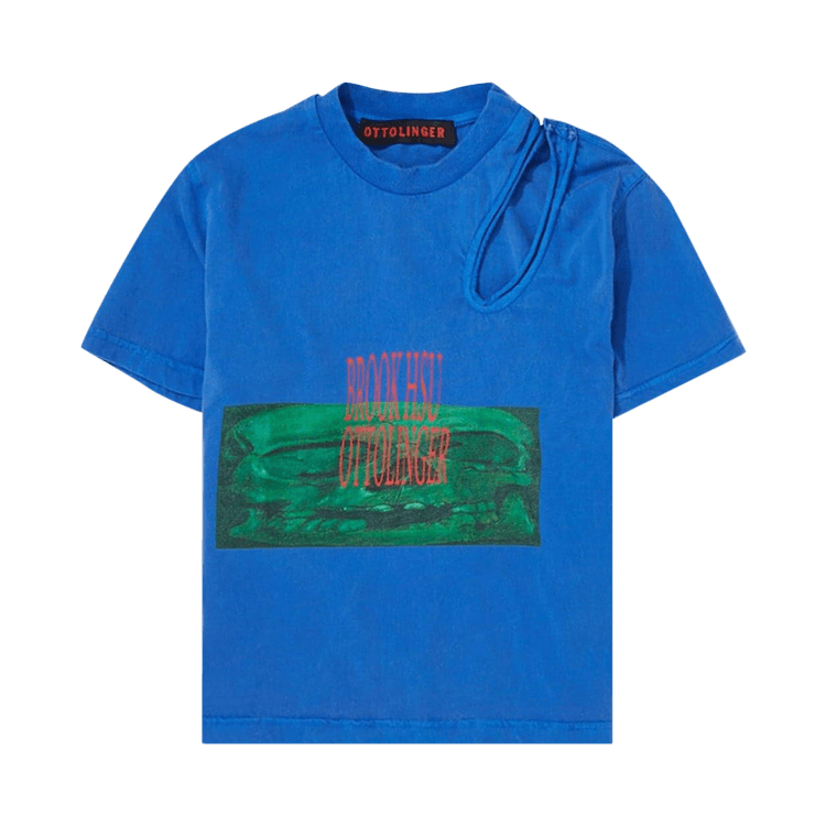 Ottolinger Cutout T-Shirt "Royal Blue"