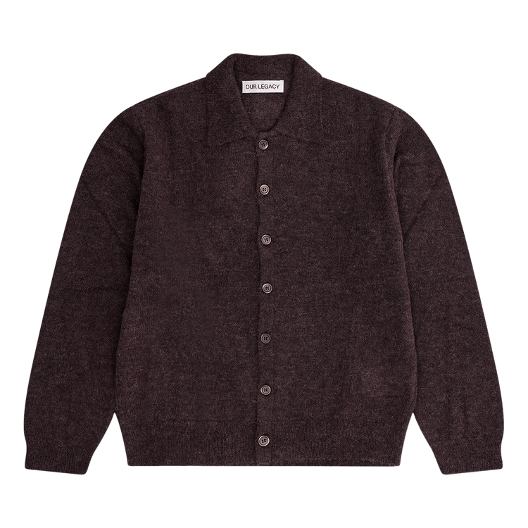 Our Legacy Button Down Evening Polo "Brown"