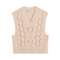 Our Legacy Cable Michigan Tank Vest "Pink"