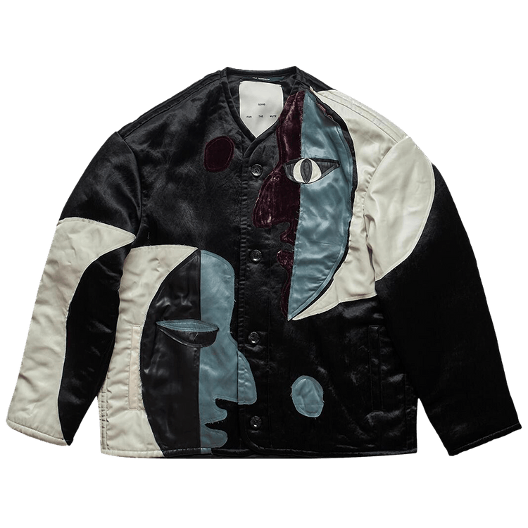 Song for the Mute Jester Oversized Liner Jacket "Multicolor"