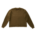 Ottolinger Open Knit Collar Sweater "Green"