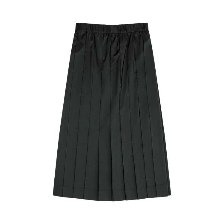 Simone Rocha Pleated Elasticated Waist Kilt Skirt "Black"
