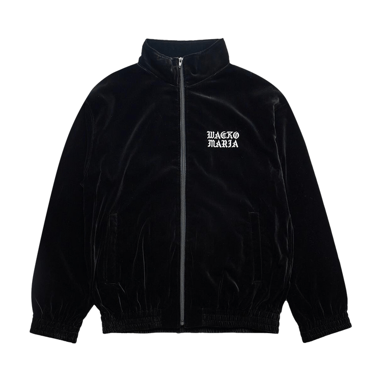 Wacko Maria Velvet Track Jacket (Type-2) "Black"