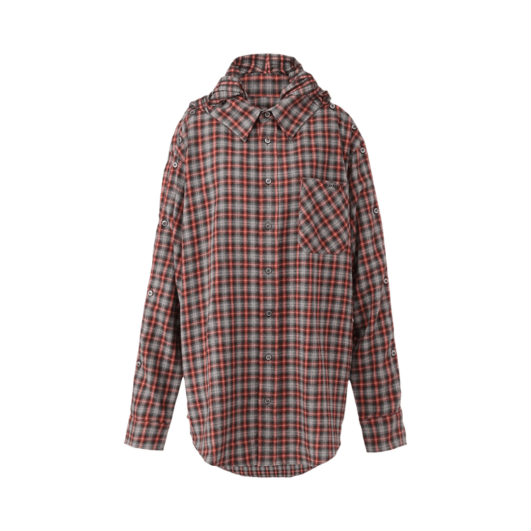 Y/Project Insert Hood Shirt "Red"