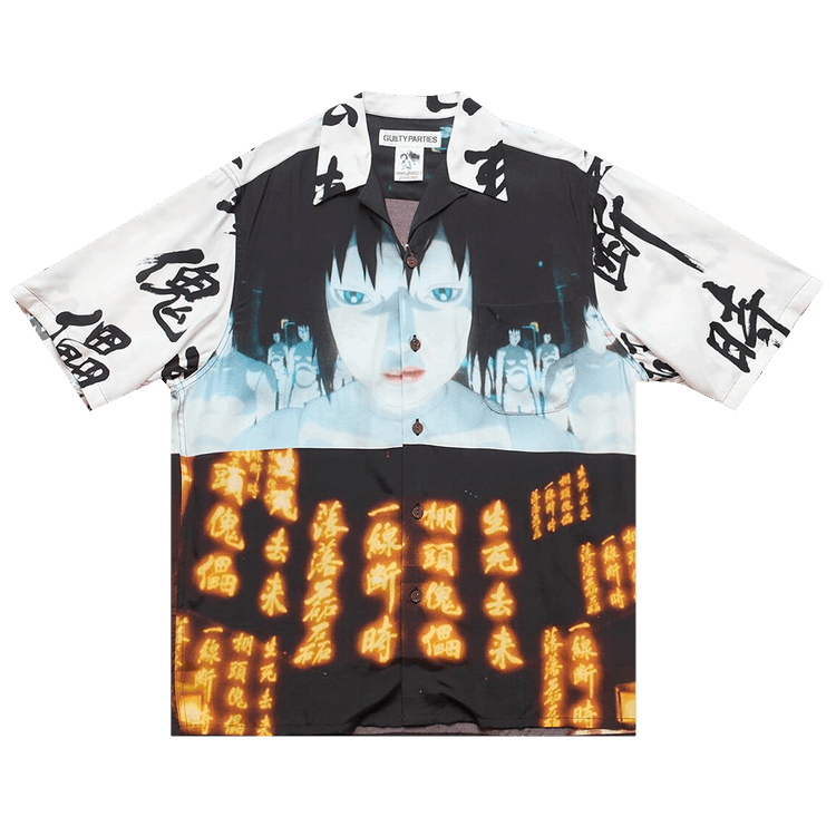Wacko Maria x Ghost in the Shell Innocence Hawaiian Shirt (Type-2) "White"
