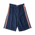 Wales Bonner Shadow Denim Shorts "Blue"