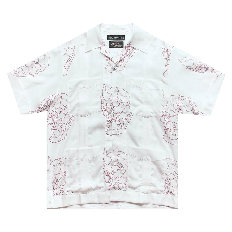 Wacko Maria x 56 Tattoo Studio Cuba Shirt "White"