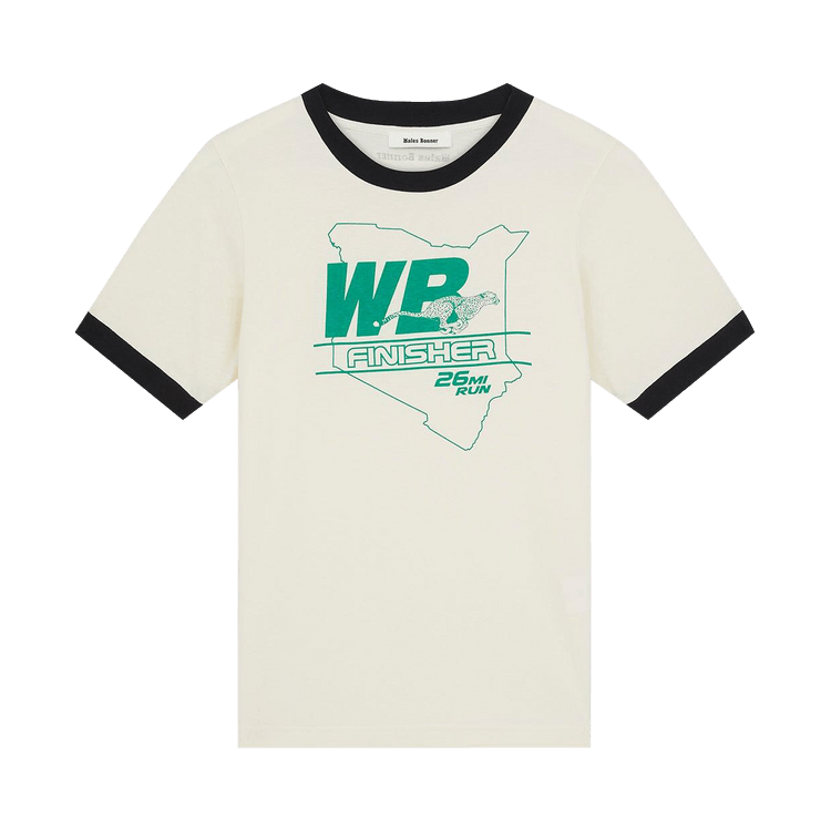 Wales Bonner Pace Ringer Baby T-Shirt "Beige"