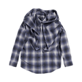 Y/Project Snap Off Panel Hood Overshirt "Blue"