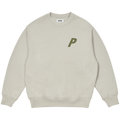 Palace Pigment P3 Crew "Concrete Grey"