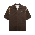 Visvim Wallis Down Short-Sleeve Shirt "Brown"